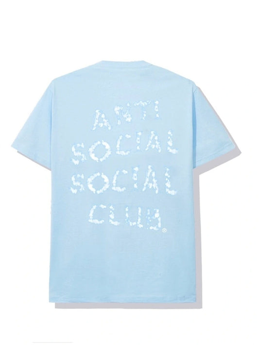 ANTI SOCIAL SOCIAL CLUB PARTLY CLOUDY T-SHIRT BLUE